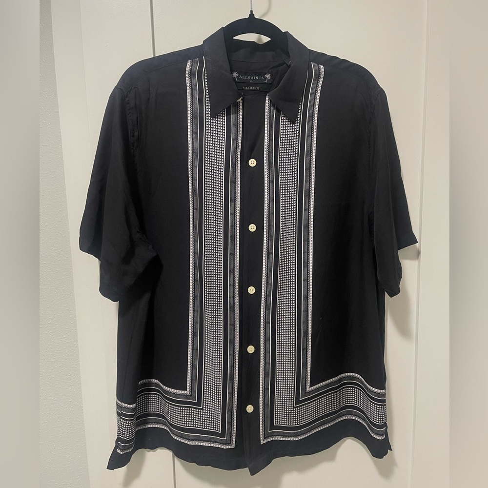 All Saints Men’s Button Up Shirt